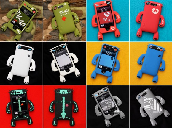 Robotector Character Silicon Skin for iPhone 3G or 3GS