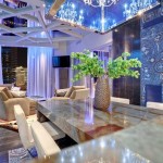 Colorful and Extravagant Penthouse design in Las Vegas