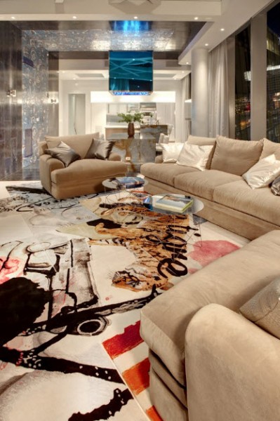 Colorful and Extravagant Penthouse design in Las Vegas_4