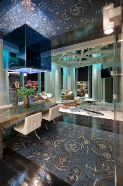 Colorful and Extravagant Penthouse design in Las Vegas_5