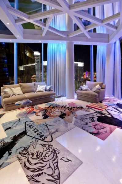 Colorful and Extravagant Penthouse design in Las Vegas_7
