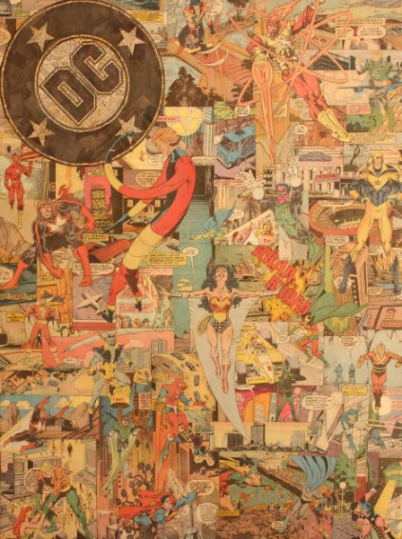 Comic Collage Art Gallery Wrap Canvas_2