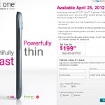 T-Mobile HTC One S Smartphone Will Available on April 25