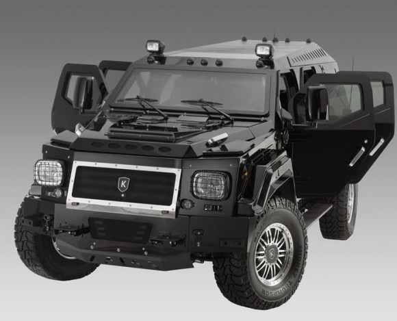 Knight XV Fully Armored SUV_4